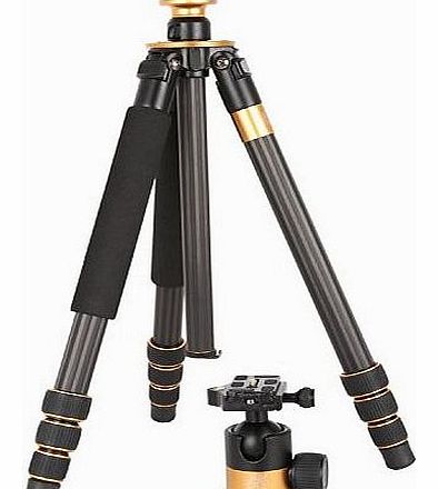 koolehaoda Brand Carbon Fiber Digital Camera SLR DSLR Travel Tripod Ball Head Light-Weight!