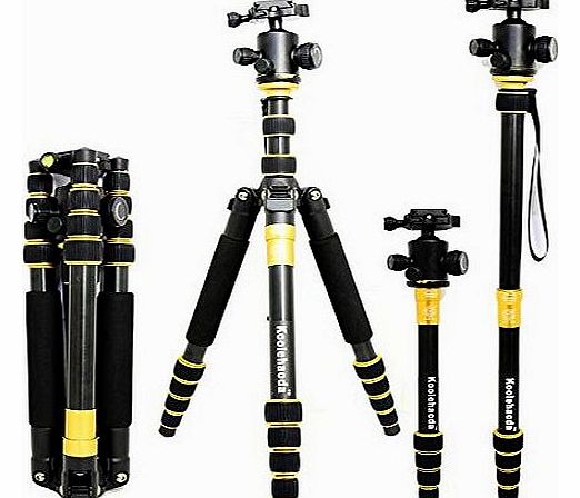 koolehaoda  Portable 62-inch Camera Tripod Monopod 