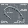 Korda : Size 6 Kurv Shank Hook