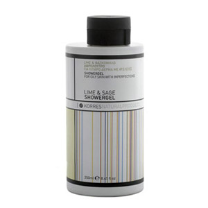 Korres Lime and Sage Shower Gel 250ml