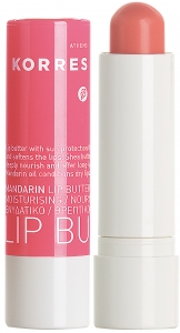 Korres LIP BUTTER STICK SPF15 - PEACH