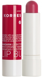 Korres LIP BUTTER STICK SPF15 - ROSE