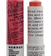 Korres Mandarin Lip Butter Stick Peach SPF15 5ml