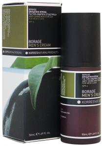 Korres MEN BORAGE ANTI SHINE MOISTURISER SPF 6