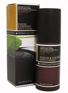 Korres MEN RUSCUS and CHESTNUT ANTI AGEING CREAM