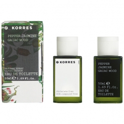 Korres PEPPER JASMINE and GAIAC WOOD EDT (50ML)