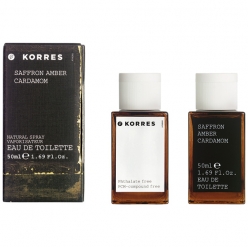 Korres SAFFRON AMBER and CARDAMOM EDT (50ML)