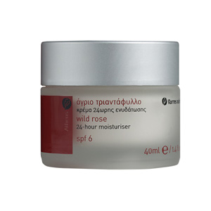 Korres Wild Rose 24-hour Moisturiser SPF6 40ml