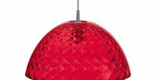 Koziol Stella M Hanging Lamp Red Stella Hanging Lamp