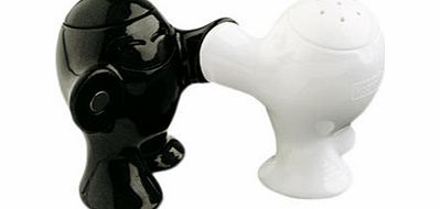 Stepn Pep Salt and Pepper Set Black and White