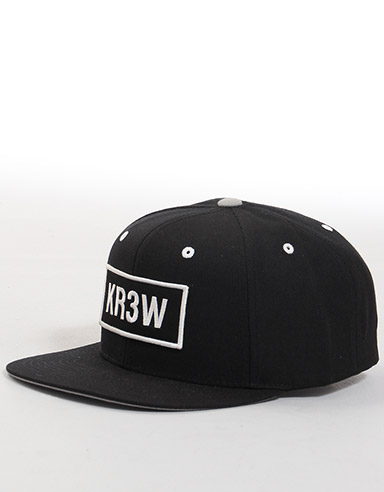 KR3W Seed Patch Snapback cap - Black