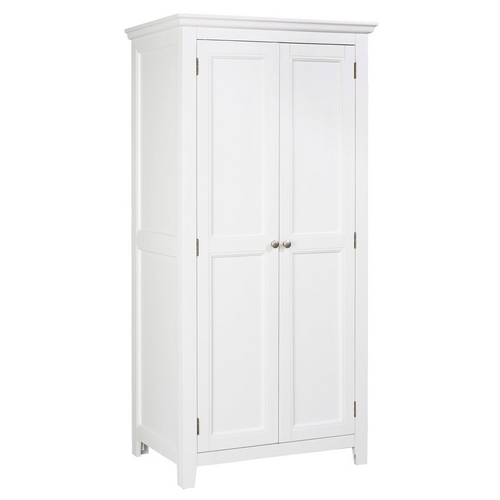 Kristina White Painted Double Wardrobe 580.017