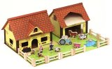 Krucial Kids All Wood Farmyard Set