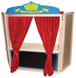 Table Top Theatre & 4 Puppets