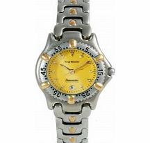 Krug Baumen Ladies Oceanmaster Two Tone Yellow