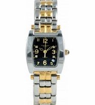 Krug Baumen Ladies Tuxedo Two Tone 4 Diamond