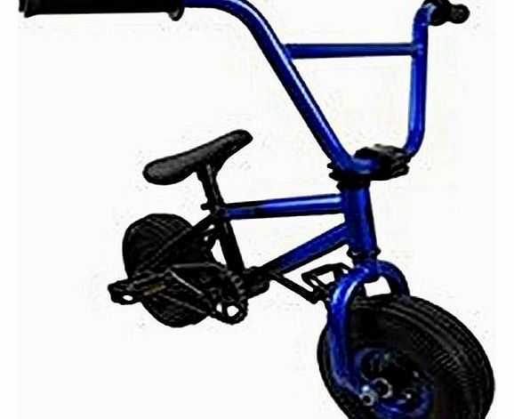 Kruze 2014 Mini Bmx Stunt Sports Bikes Tensile Steel Frame 4 Colours NEW CRAZE ! (TWO TONE BLUE/BLACK)