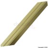 Matt Gold Stickdown Laminate Edge Strip