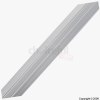 Matt Silver Stickdown Laminate Edge