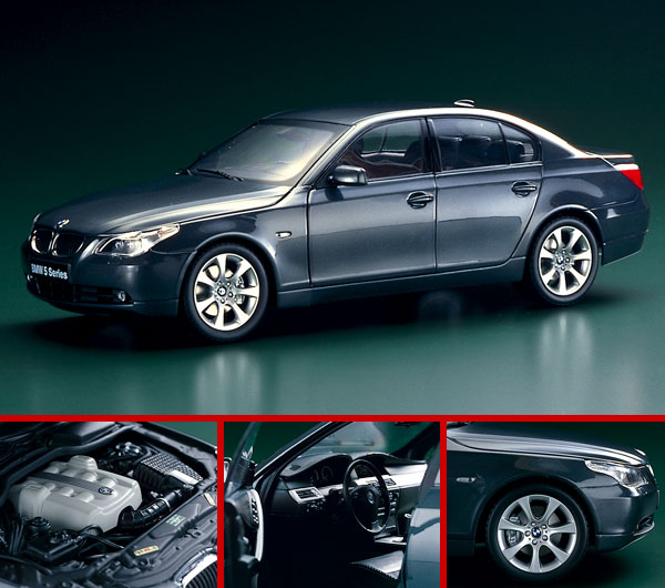 BMW 5 series (E60) in Purple