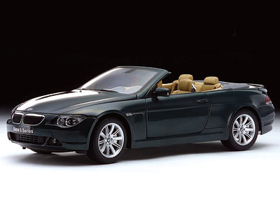 BMW 645Ci Convertible in Dark Green