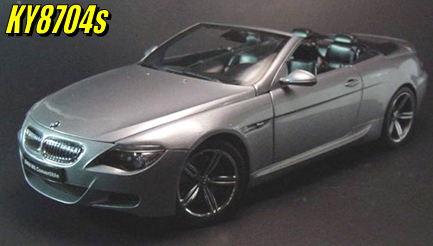 Kyosho BMW M6 Convertible Silver