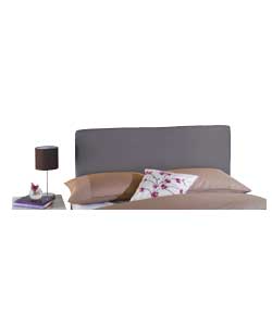 Kyoto Futons Cotton Slab Double Headboard - Grey