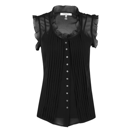 L.K. Bennett Martha Blouse Colour Black