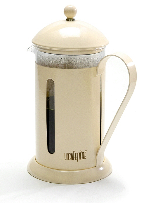 Rainbow Cream 8 Cup Cafetiere