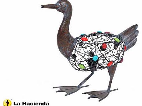 La Hacienda Bronzed Duck Garden Ornament