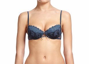 La Perla Sinfonia indigo padded bra