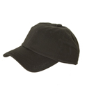Black Cotton Cap