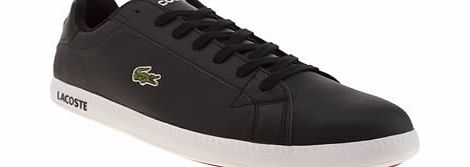 Lacoste Black Graduate Trainers