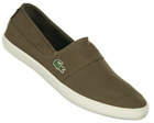 Lacoste Clemente Khaki Deck Shoes