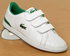 Lacoste Convect Strap MR White/Green Leather