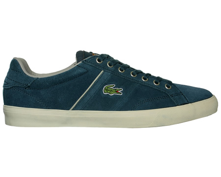 Fairlead FLD Dark Blue Suede Trainers