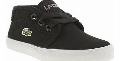 kids lacoste black ampthill chunky boys