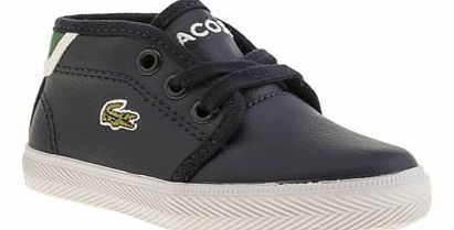 kids lacoste navy  green ampthill boys