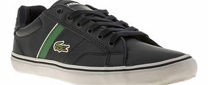 kids lacoste navy & green fairlead boys youth