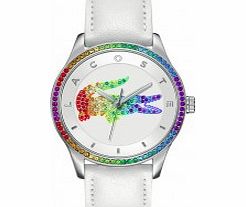 Lacoste Ladies Multicolour and White Victoria