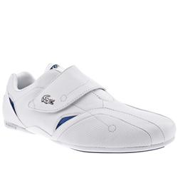 Male Protect Vl Leather Upper Fashion Trainers in White