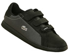 Lacoste Prep WE SPM Black/Grey Trainers