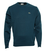 Sport Airforce Blue Round Neck Sweater