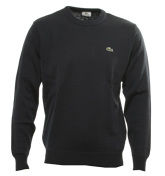 Sport Dark Blue Round Neck Sweater