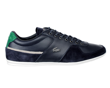 Lacoste Taloire 15 Dark Blue Leather Trainers