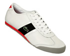 Lacoste Tourelle ET White/Black Leather Trainers