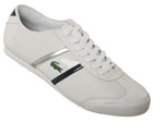 Lacoste Tourelle LP White/Dark Blue Leather