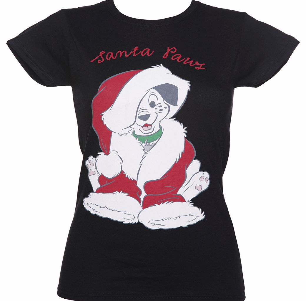 Black Disney 101 Dalmations Santa Paws