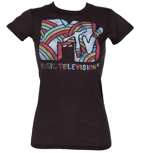 Black Wash MTV T-Shirt from Junk Food