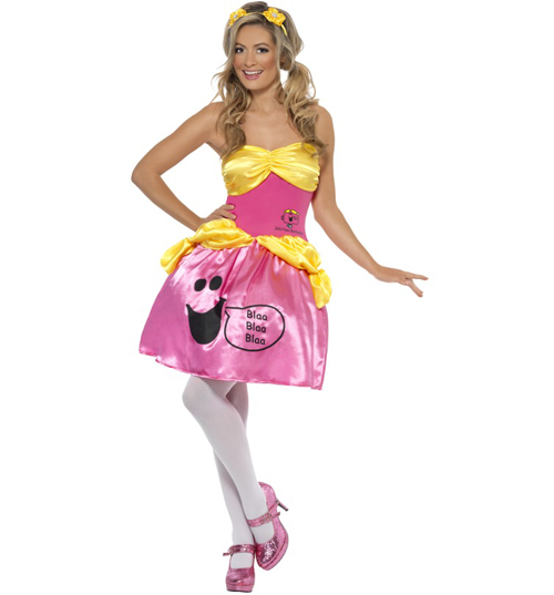 Little Miss Chatterbox Fancy Dress Costume